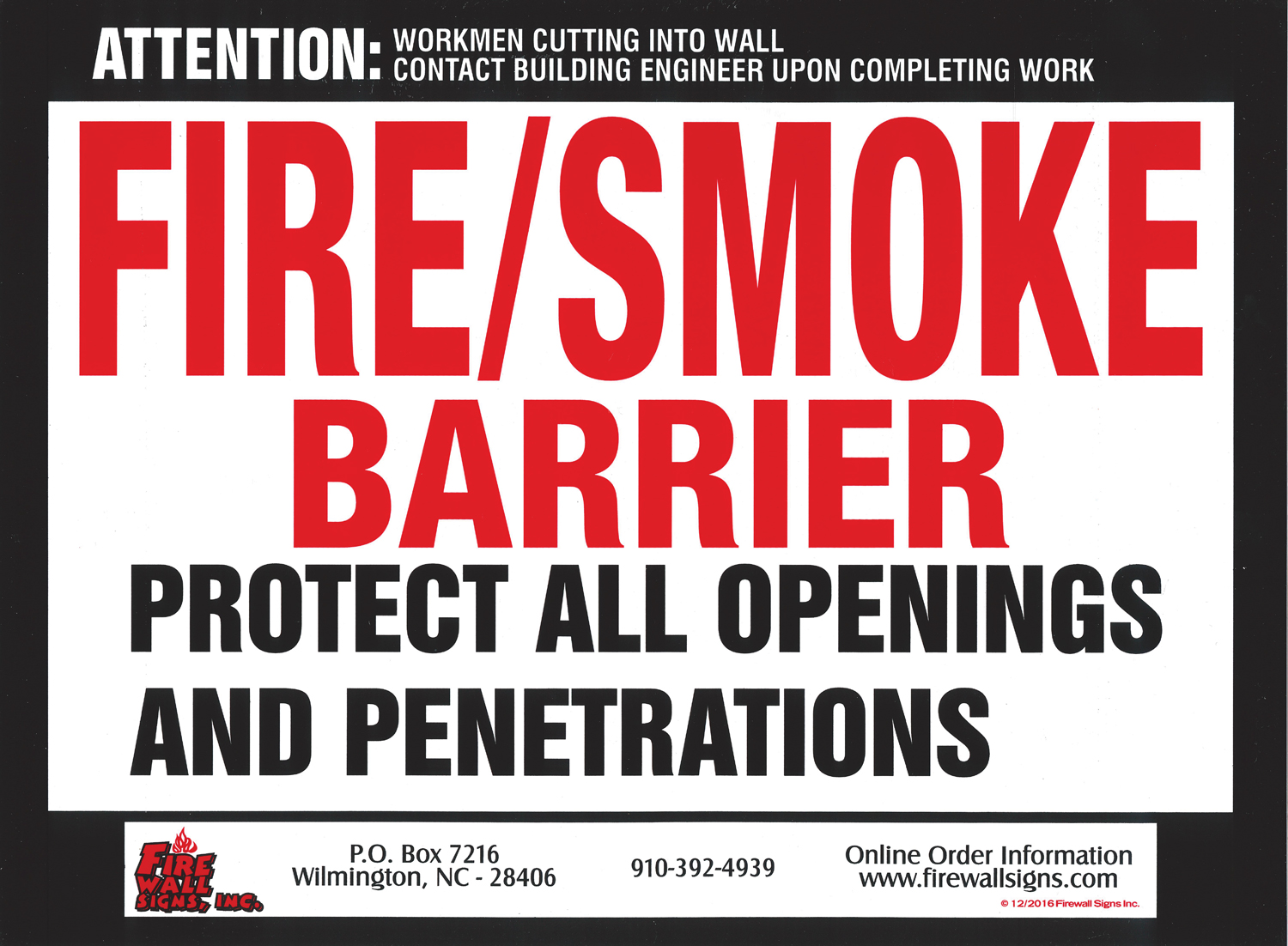 Fire Smoke Barrier